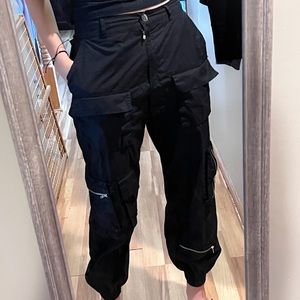 Black Cargo Pants!!